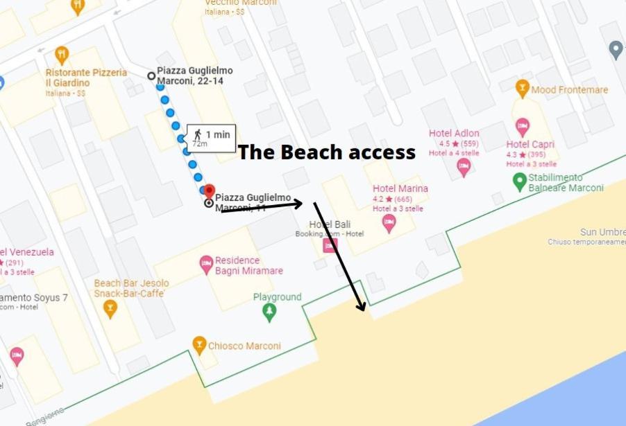 Movida Loft A Piazza Marconi Jesolo Lido - Spiaggia A 1 Minuto!!! Lido di Jesolo Exteriör bild